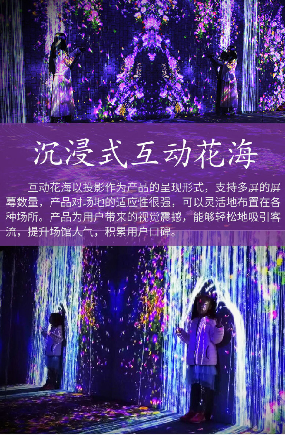 沉浸式互动花海